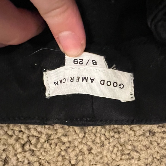 Good American skinny jeans black size 8 - Picture 3 of 6